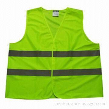 Reflective Safety Workwear with Reflective Tapes, OEM Orders are Accepted, Made of Knitted Fabrics